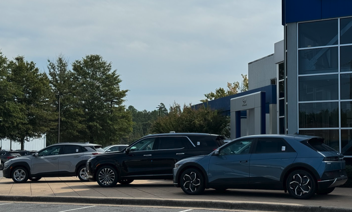Lineup of Hyundai SUVs and crossovers at Crain Hyundai of Little Rock, ideal for spring travel.